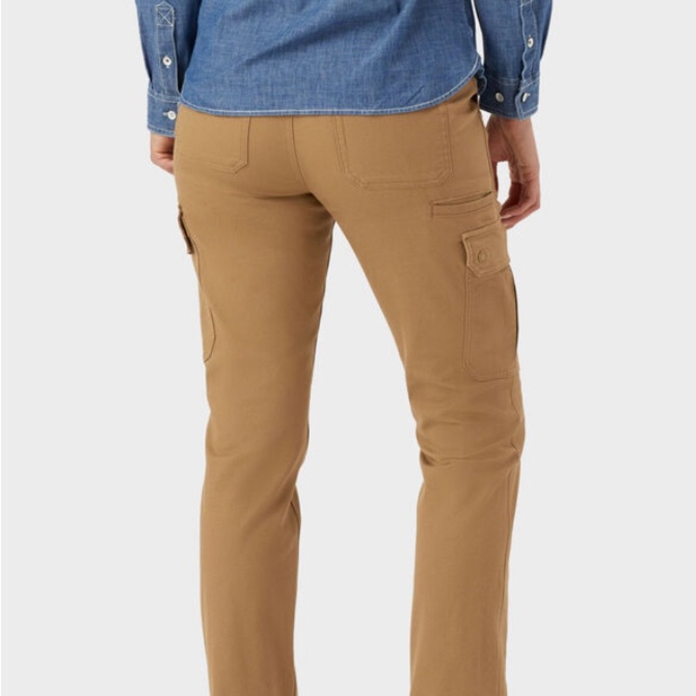 Duluth Trading Co Duluthflex Women’s Fire hose Slim Leg Cargo Pants NWT - Picture 6 of 6